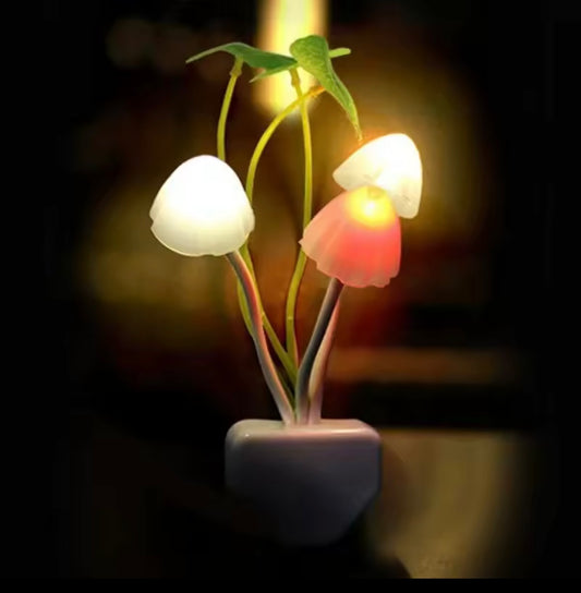 Luz de Noche Honguitos para un Cuarto Acogedor